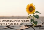 10 Lessons Survivors Learn From a Narcissist