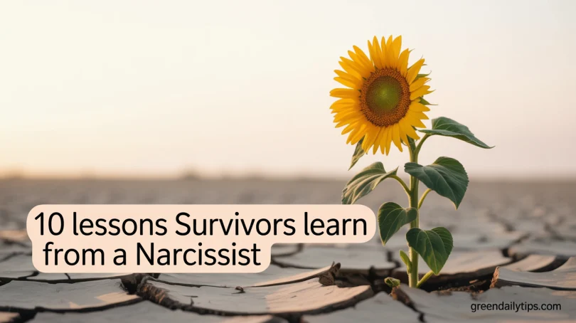 10 Lessons Survivors Learn From a Narcissist