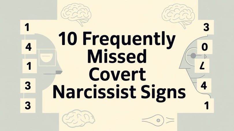10 Frequently Missed Covert Narcissist Signs